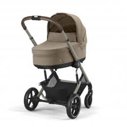 Коляска 3 в 1 Cybex Balios S Lux 2025, Almond Beige