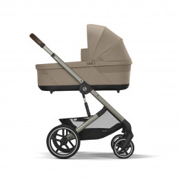 Коляска 3 в 1 Cybex Balios S Lux 2025, Almond Beige